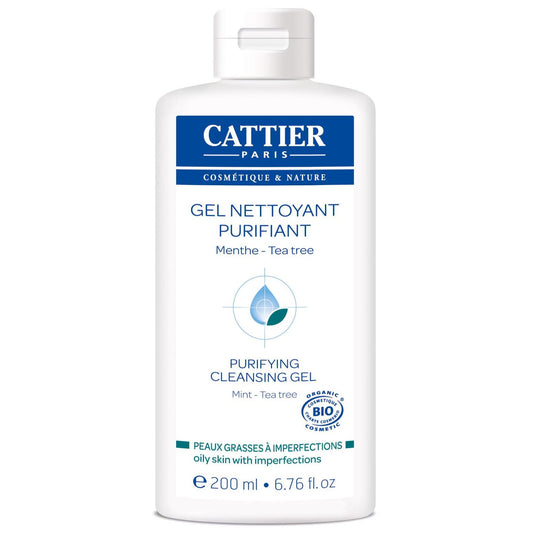 Gel nettoyant purifiant au tea tree Cattier