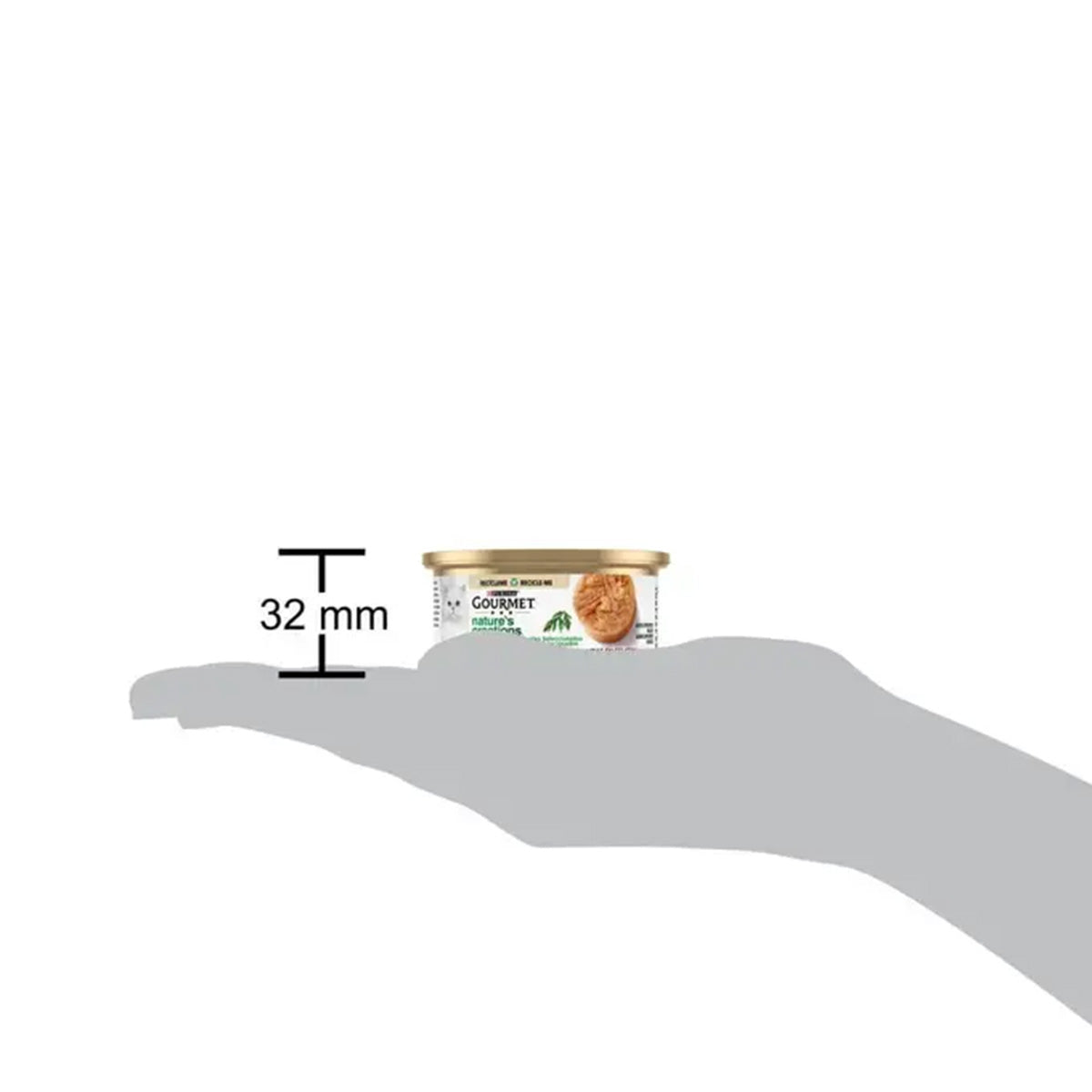 GOURMET Nature's Creations Reich an Thunfischscheiben mit Garnelen in Gelatine 70 g