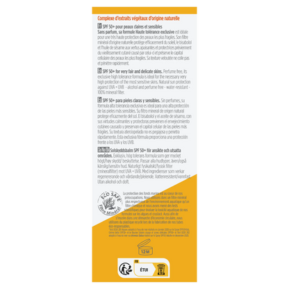 Protezione solare viso e zone delicate in balsamo SPF50 Bioregena, 40 ml