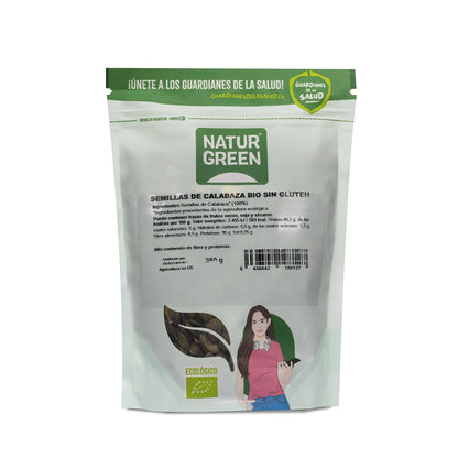 Naturgreen Organic Pumpkin Seeds 350 g