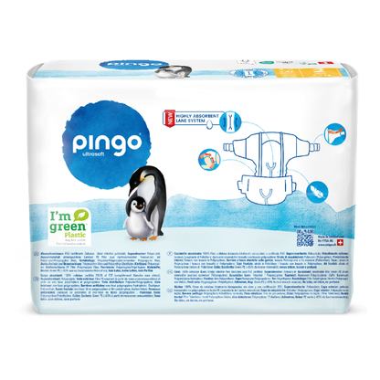 Pañales T2 (3-6kg) Pingo 42 Uds