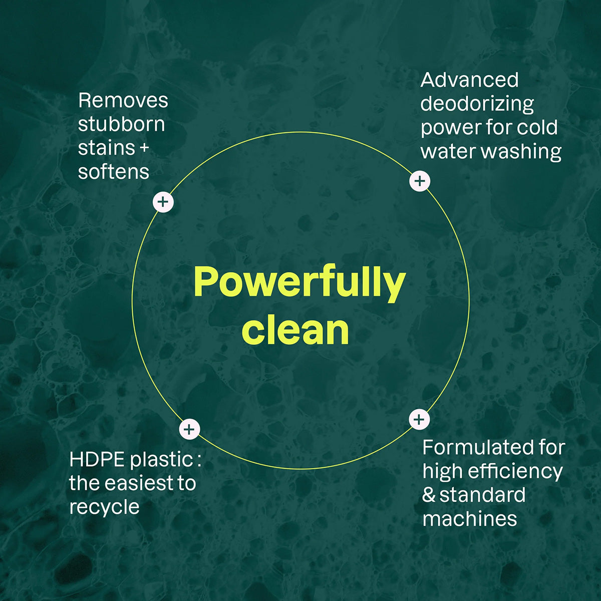 Lessive et adoucissant 2 en 1 Nature + technology Essence de montagne, Attitude, 35 lavages