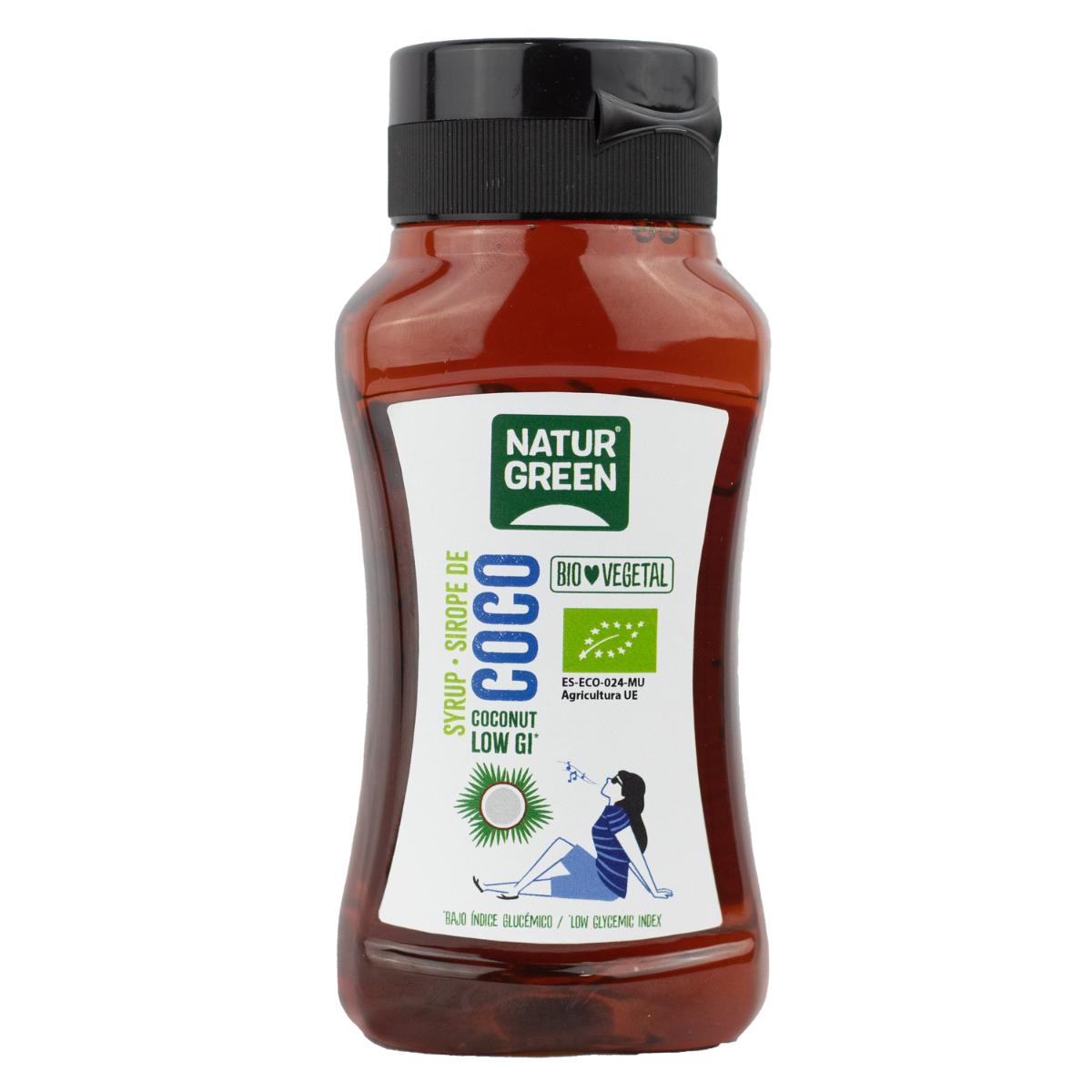 Bio-Kokossirup Naturgreen 255 ml / 350 g