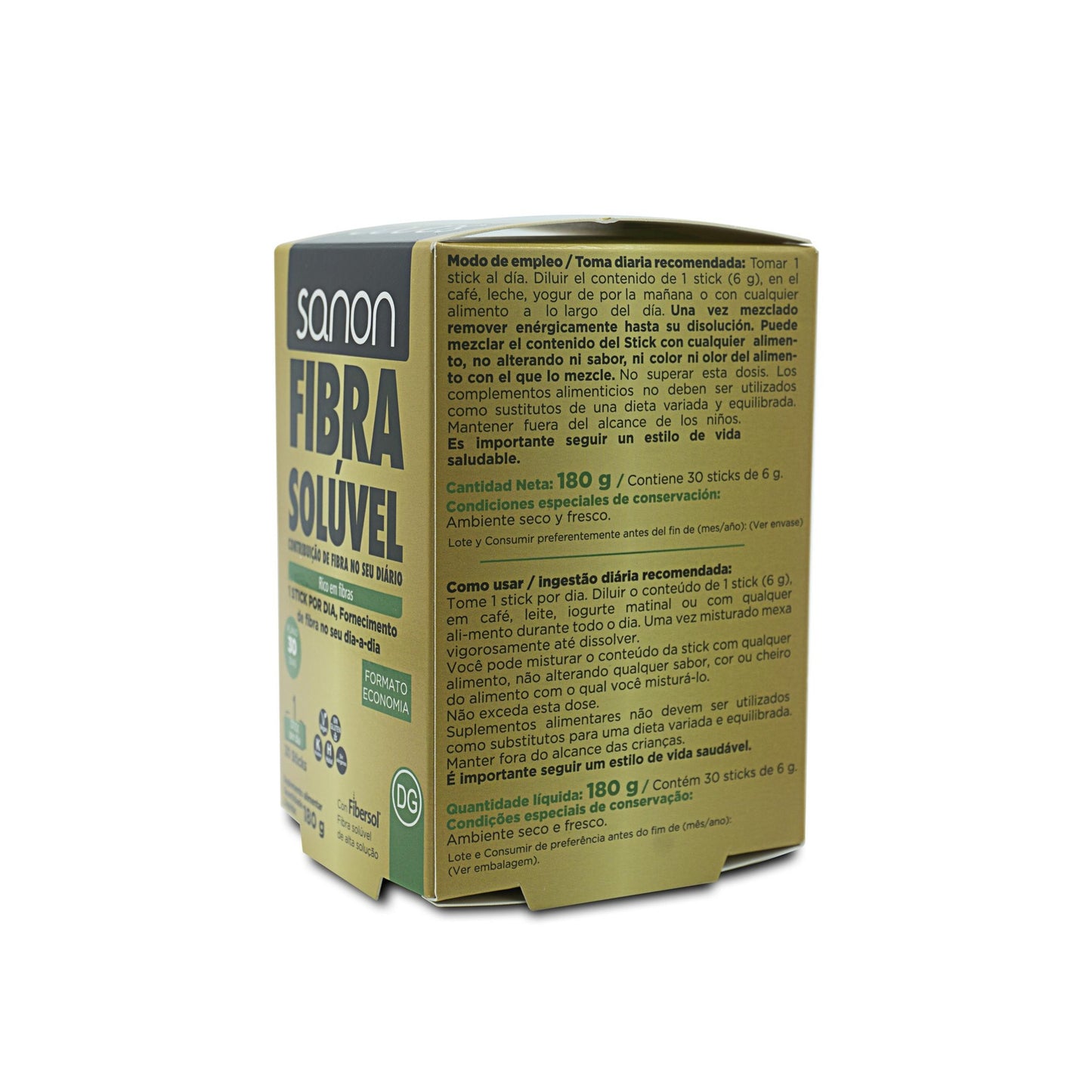 Lösliche Ballaststoffe SANON 30 Sticks