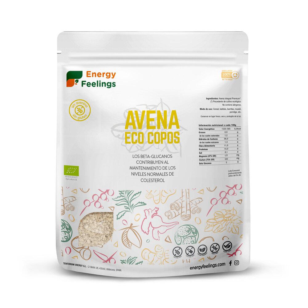 Glutenvrije ECO-havermout Energy Feelings 1 kg