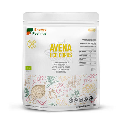 Glutenvrije ECO-havermout Energy Feelings 1 kg
