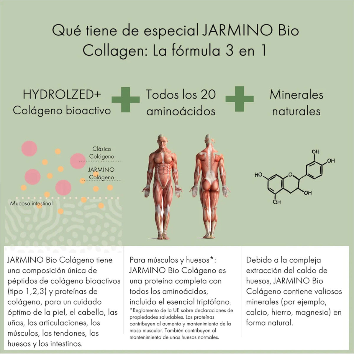 Collagene biologico in polvere Jarmino 300 g