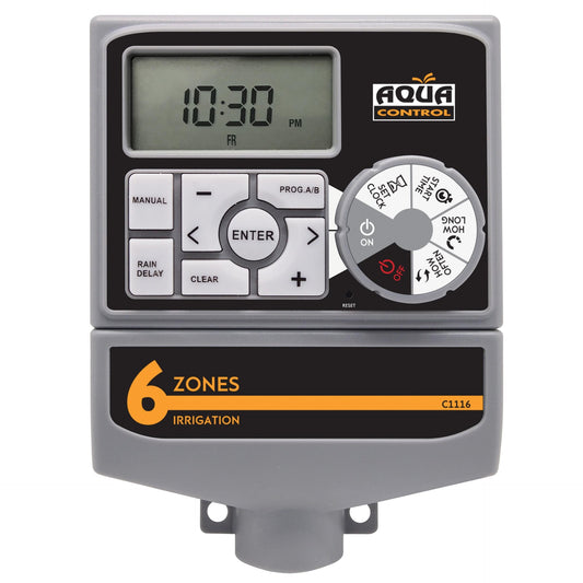 Programmatore di irrigazione a 6 zone Aqua Control