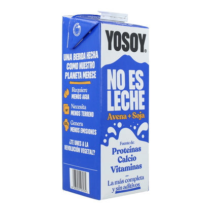YOSOY NO ES LECHE glutenfri dryck av havre och soja YOSOY 1 l
