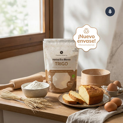 Biała mąka pszenna Eco Planeta Huerto 800 g