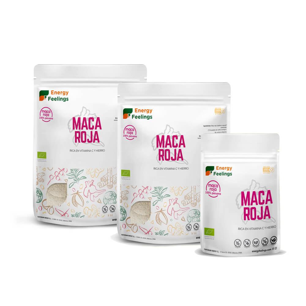 Maca rouge bio en poudre Energy Feelings 500 g