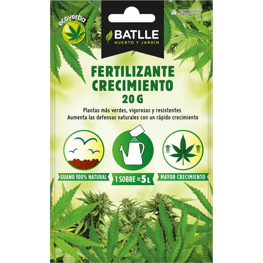 Gödselmedel Ecoyerba Crecimiento sobre för 5 L Batlle