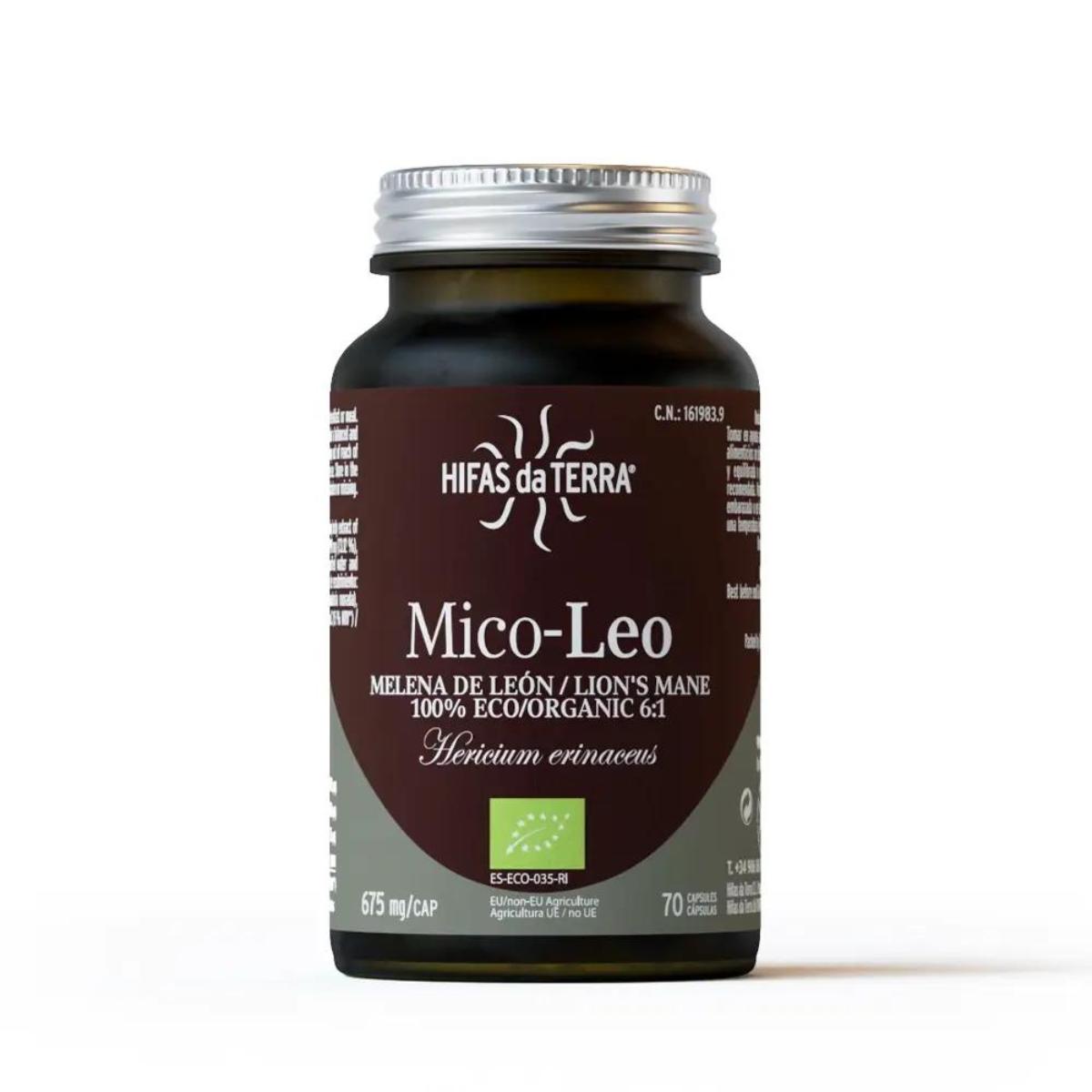 Mico Leo Löwenmähne BIO Hifas da Terra 675 mg 70 Kapseln