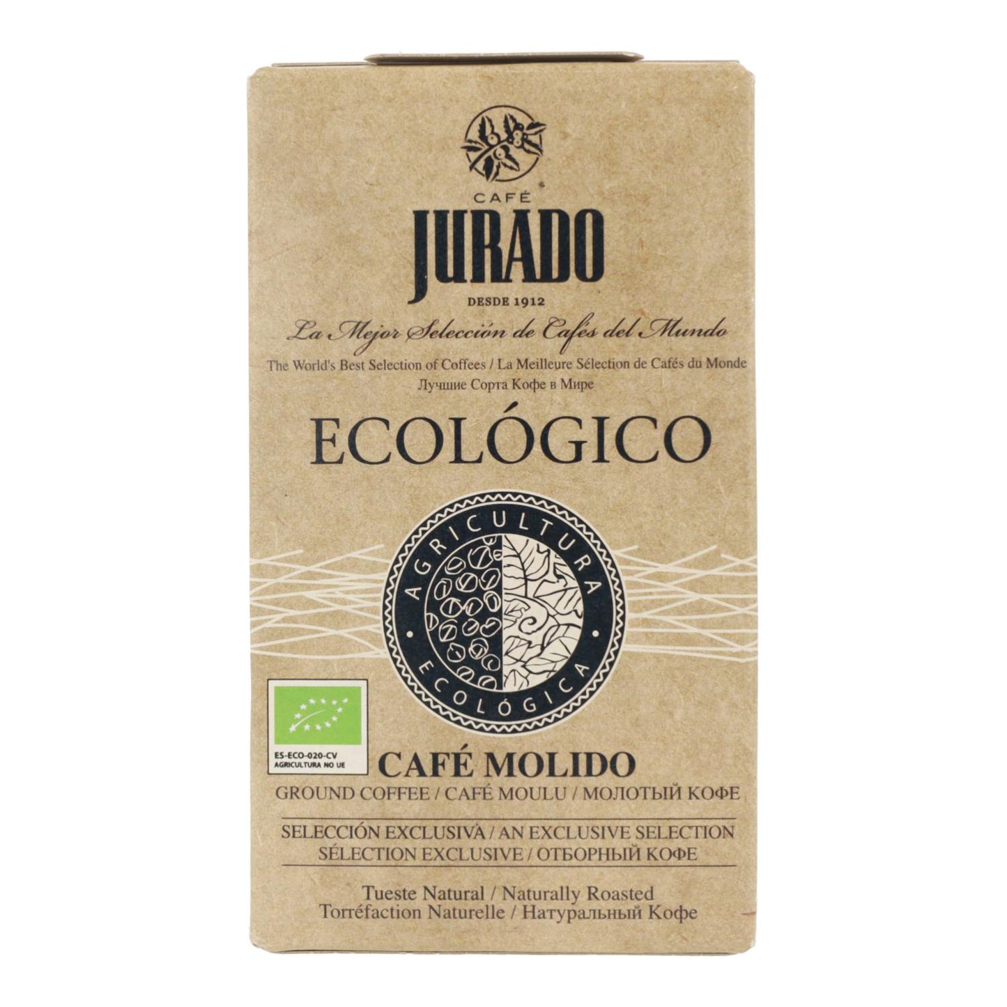 Jurado biologische gemalen koffie 250 g