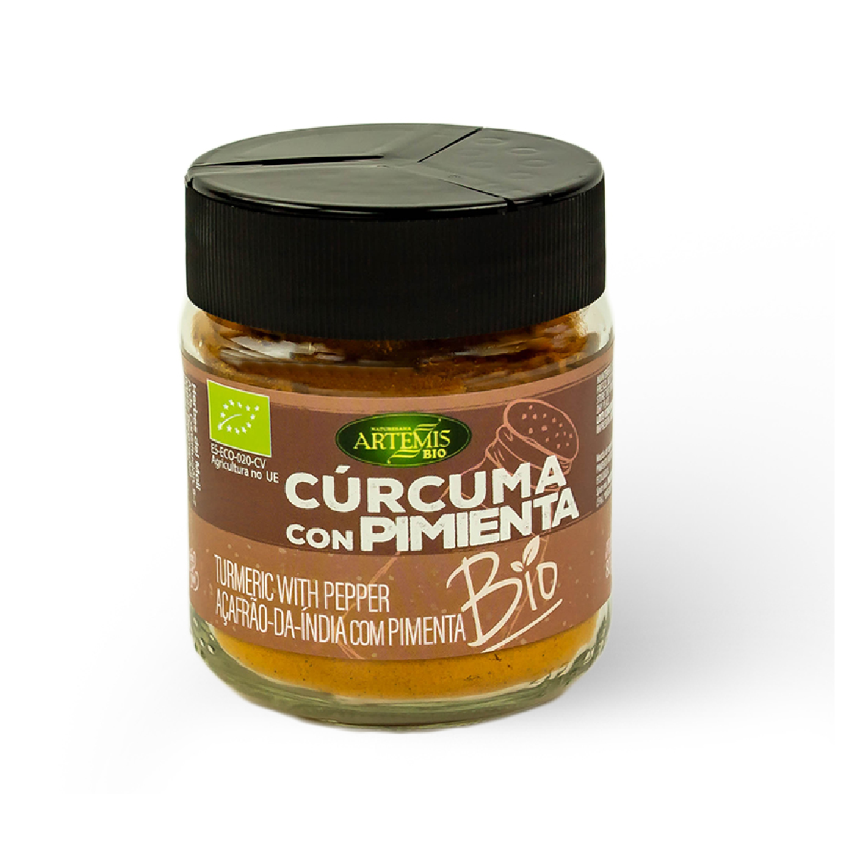 Curcuma con pepe biologico Artemis 80 g