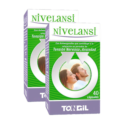 Confezione da 2 Nivelansi Tongil 40 capsule