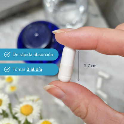 Confezione 2xMagnesio bisglicinato 500 mg Planet Orchard 180 capsule