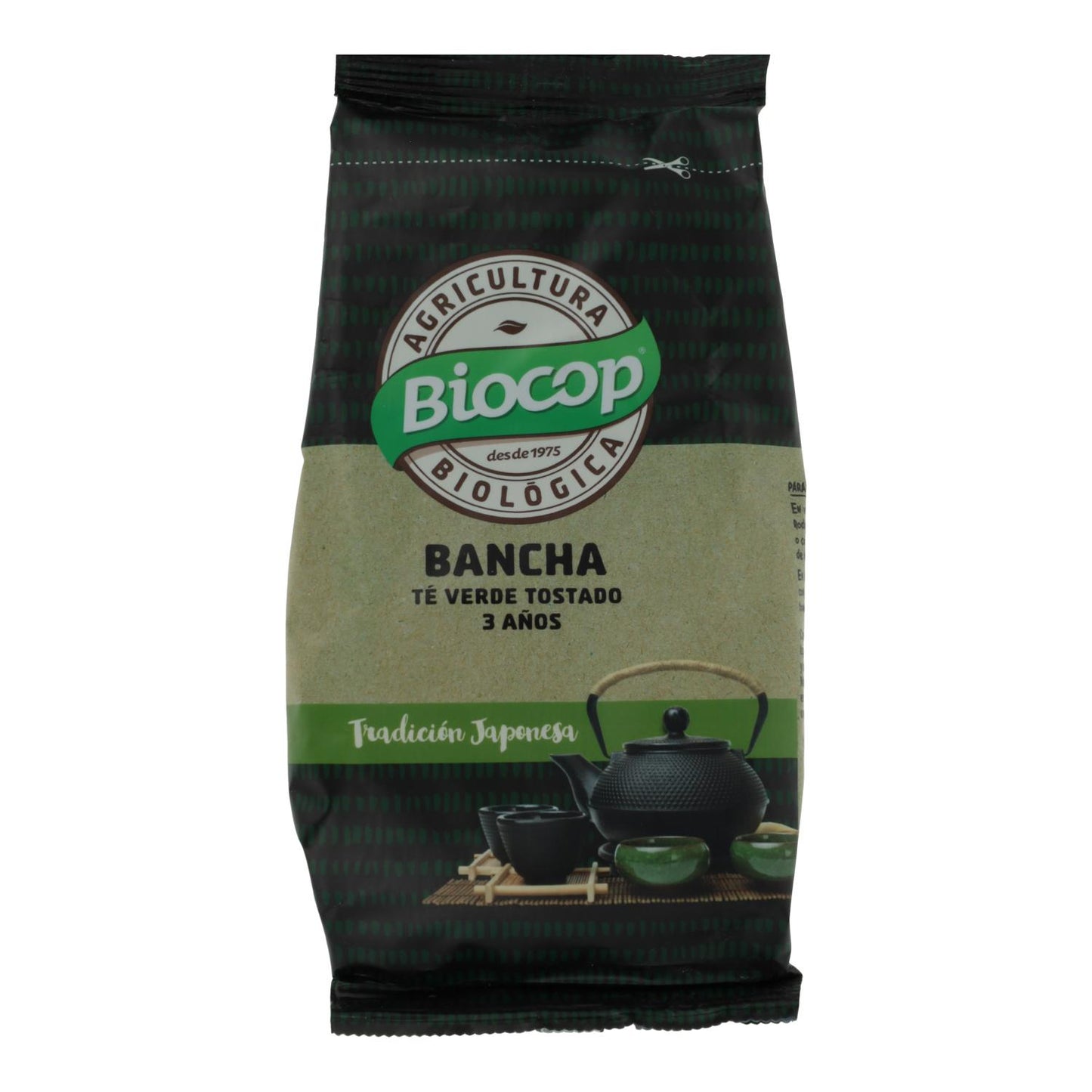 Gerösteter grüner Tee Bancha 3 Jahre Biocop, 75 g