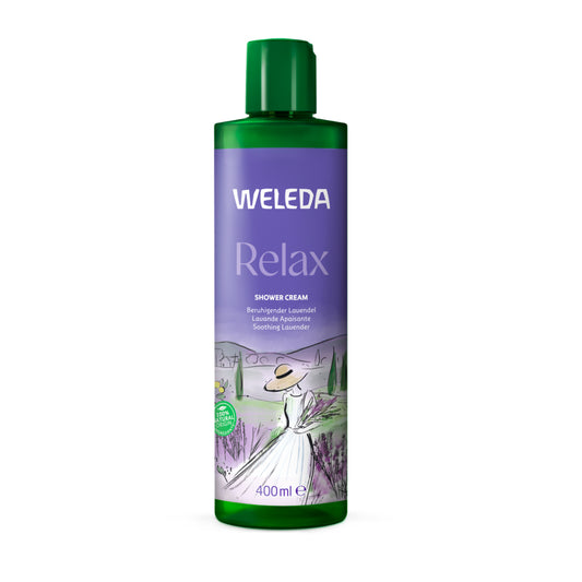 Gel douche crémeux Relax Lavande Weleda 400 ml