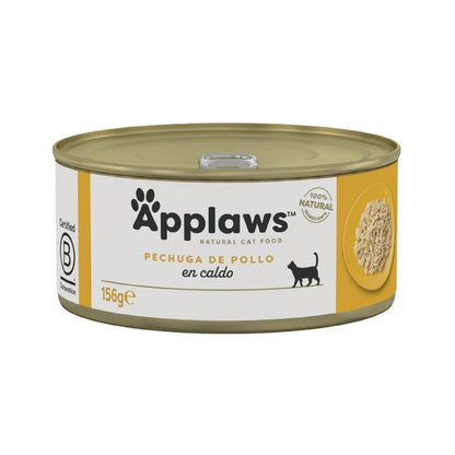 Blikje kipfilet voor katten - Applaws 156 g