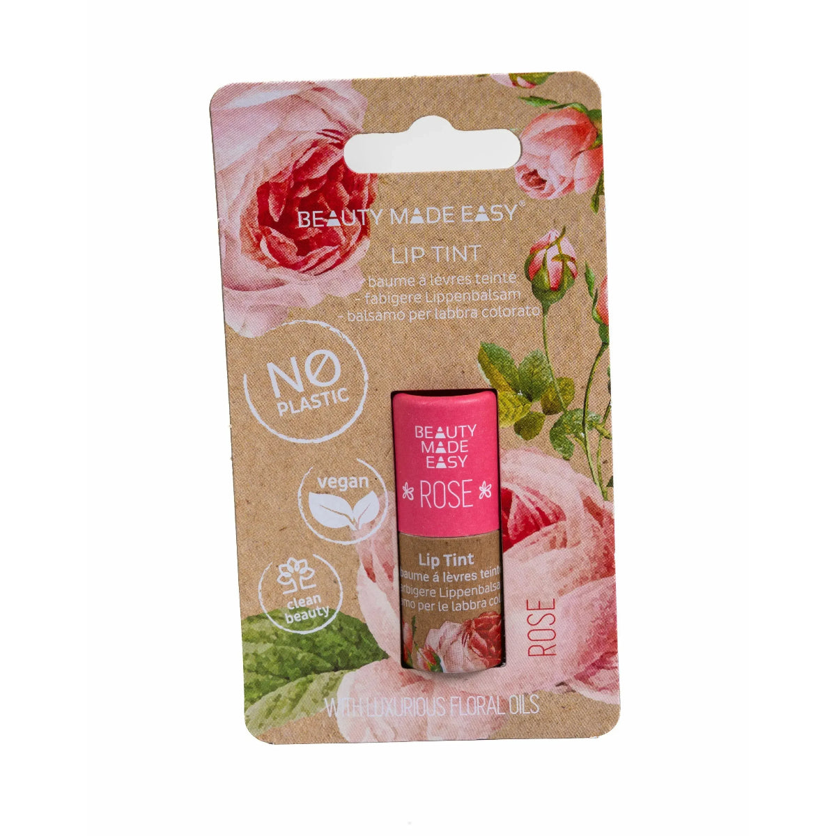 Baume à lèvres teinté Beauty Made Easy Rose