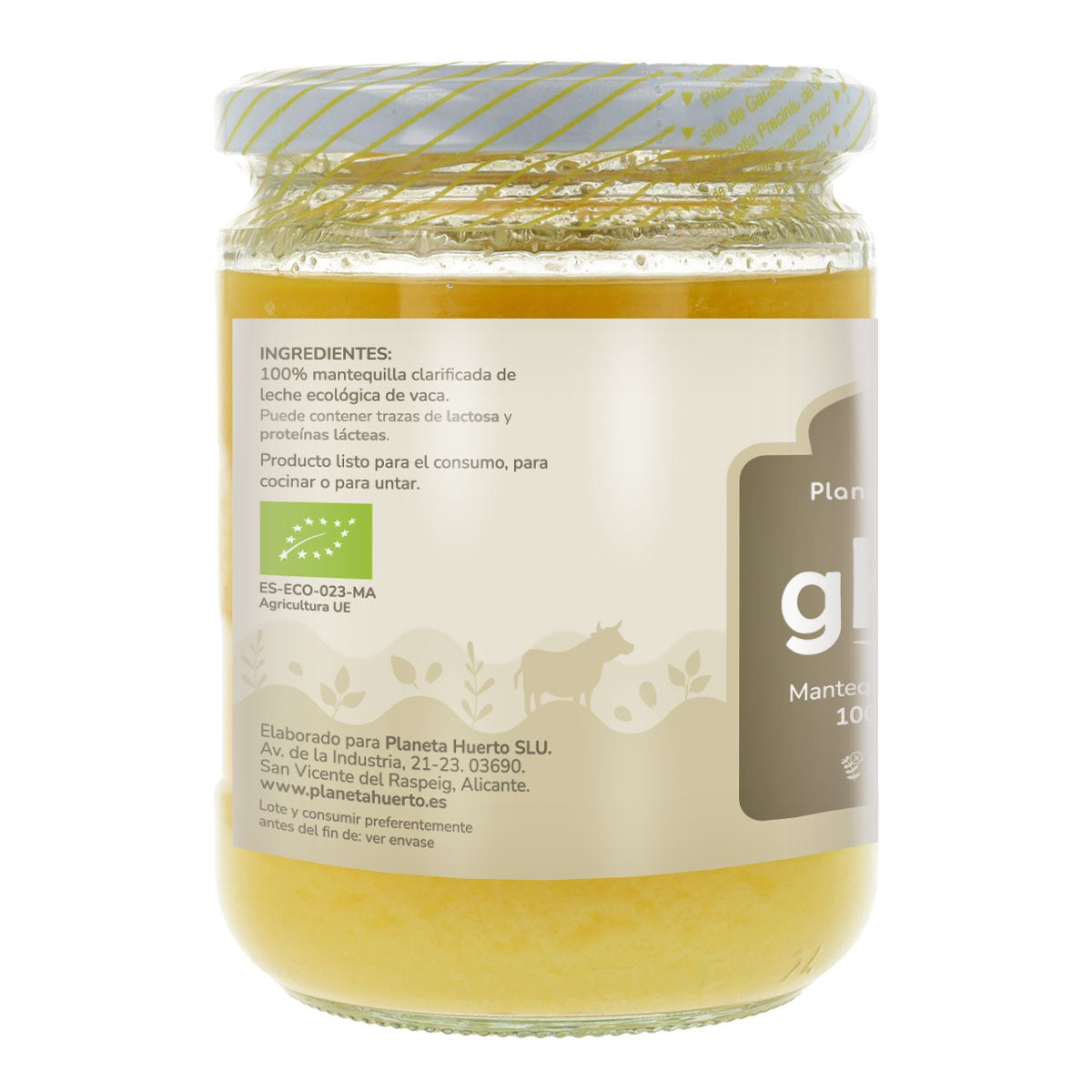 Pack 2x Ghee clarified butter ECO Planet Orchard 350 gr