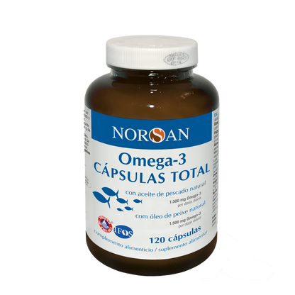 Omega-3-Kapseln Total NORSAN 120 Kapseln