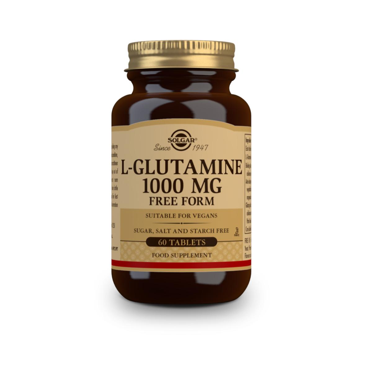 L-glutamina, 60 tabletek po 1000 mg