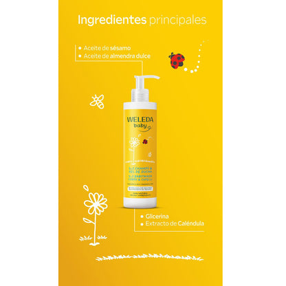Shampoo & Duschgel Calendula Weleda 400 ml