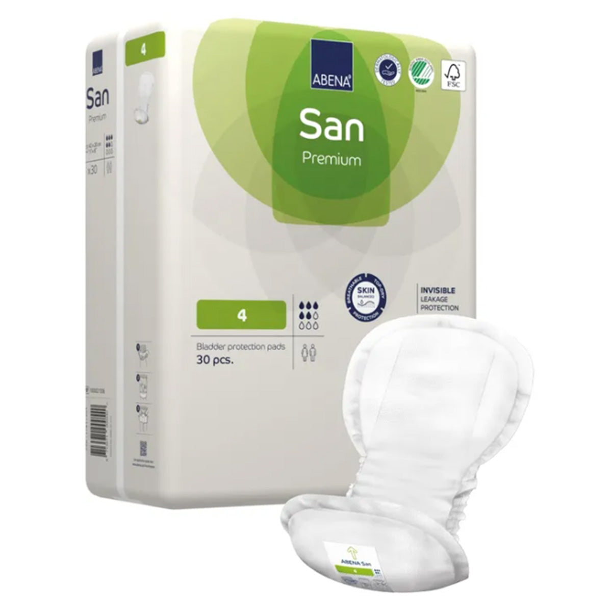 San Taglia 4 con nastro adesivo Premium Abena 30 pezzi