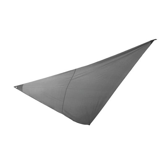 Tenda a vela triangolare 5x5x5m Kb8 Grigio scuro Grigio scuro