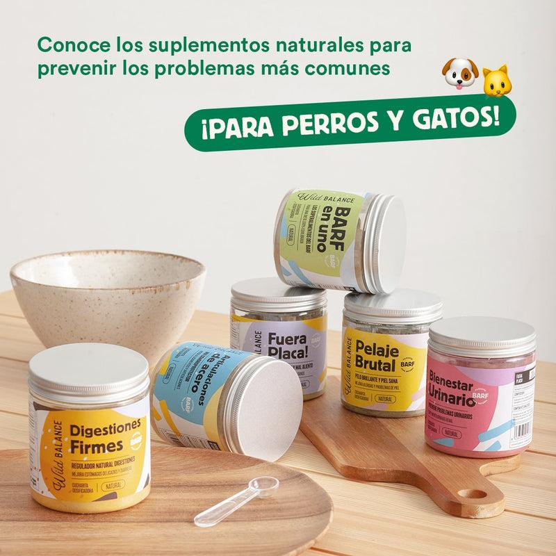 Articulaciones de Acero Suplemento natural para mascotas Wild Balance 100 g