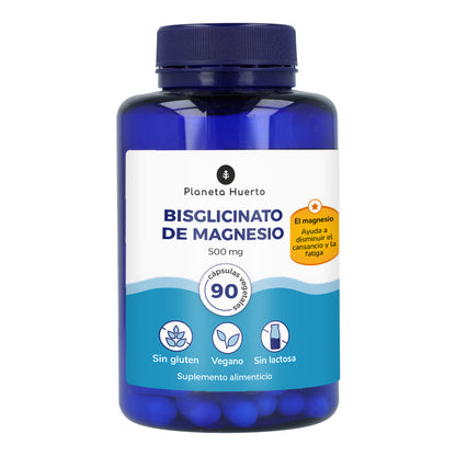 Magnesio bisglicinato 500 mg Planeta Huerto 90 capsule
