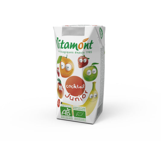 Succo per bambini Cocktail di frutta Junior Vitamont 6 x 200 ml