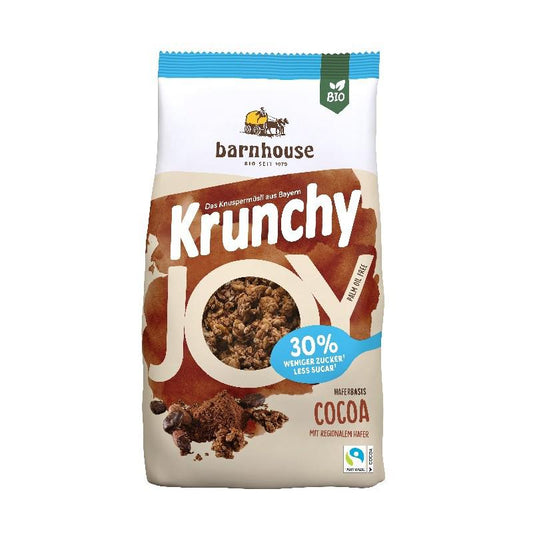 Barnhouse krunchy joy kakao müsli BIO 375 g