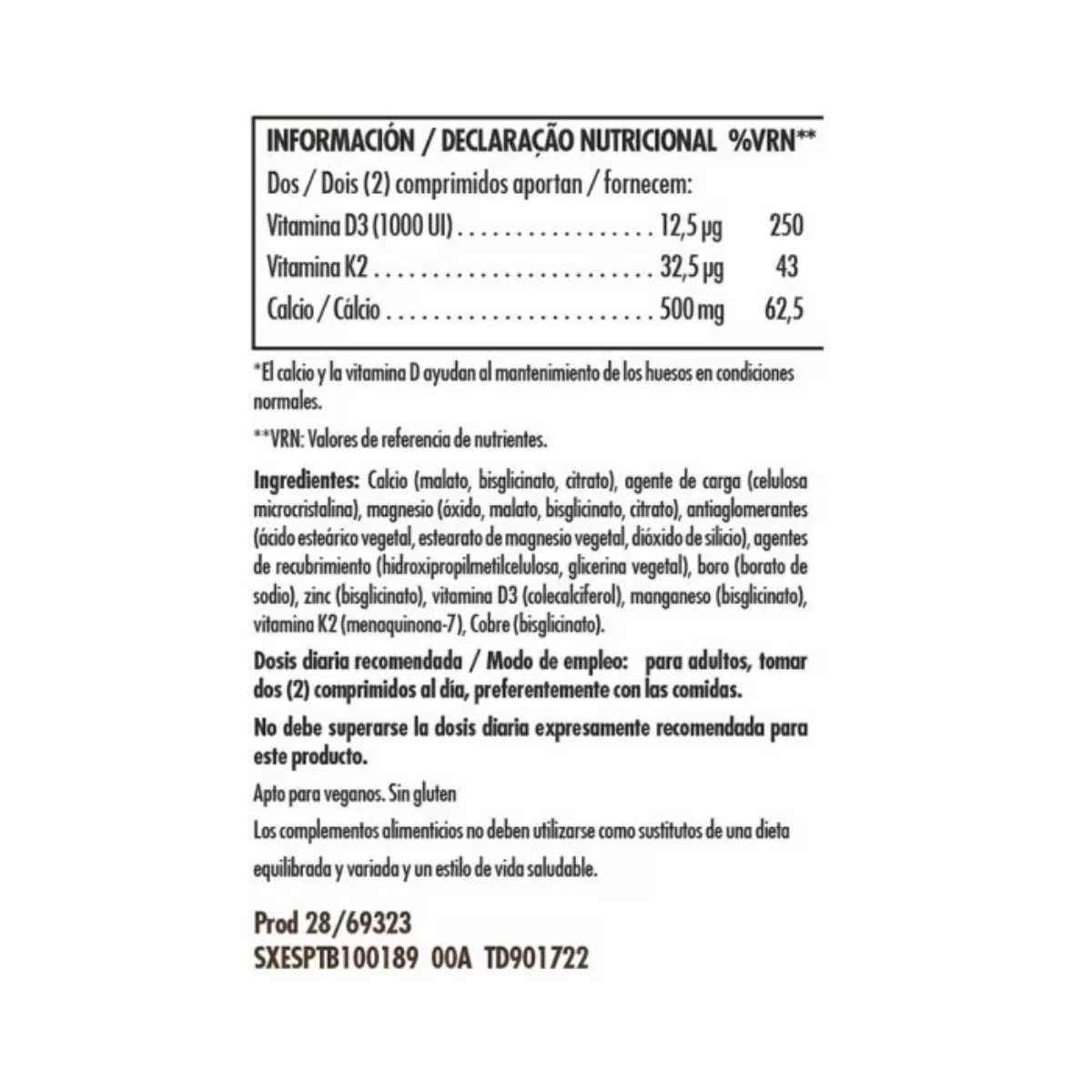 Articulaciones ultimate bone support Solgar 120 comprimidos