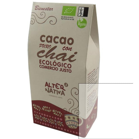 Pure cacao Bienestar met Chai Alternativa 125 g