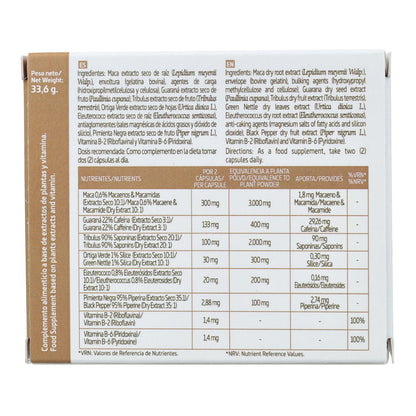 Maca complex Nature Essential 3000 mg, 60 gélules