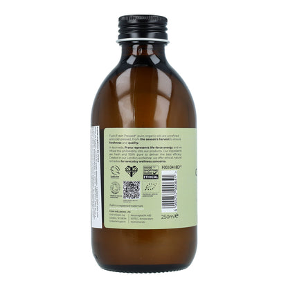 Bio-Rizinusöl für das Haar, kaltgepresst, Fushi 250 ml