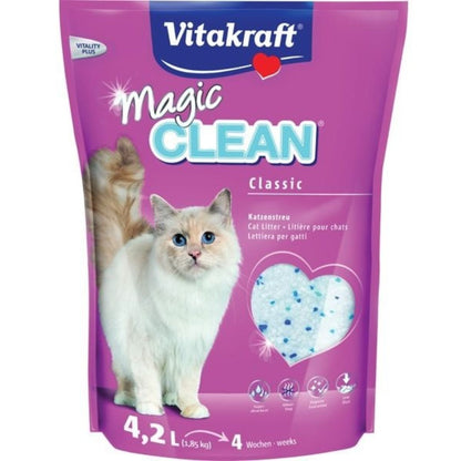 Vitakraft Magic Clean Perle di gel di silice super assorbenti 3,8 L