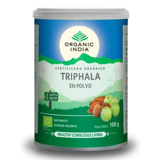 Triphala en poudre biologique Tin 100 g