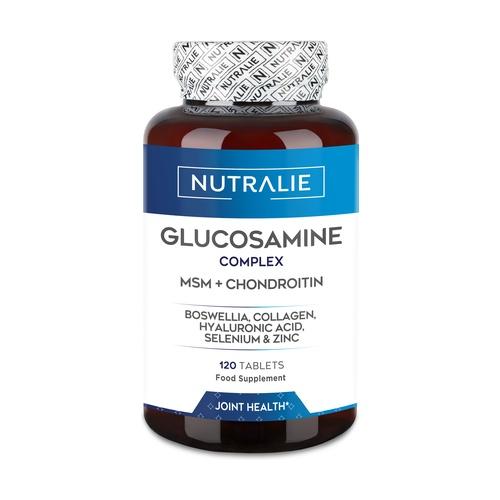 Nutralie Glucosamin-Komplex + MSN + Chondroitin für die Gelenke 120 Tabletten