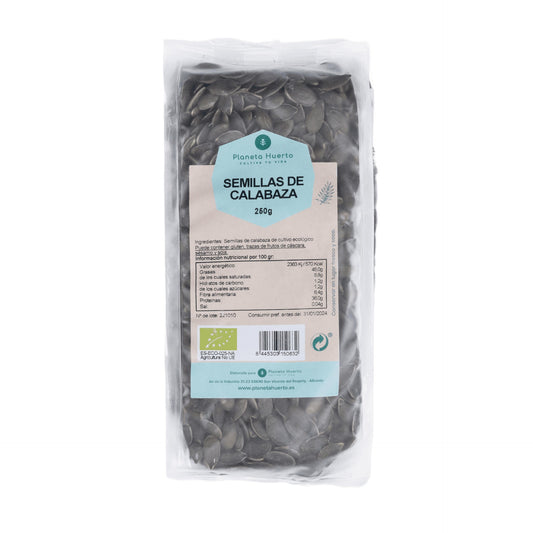 ECO Graines de citrouille Planeta Huerto 250 g