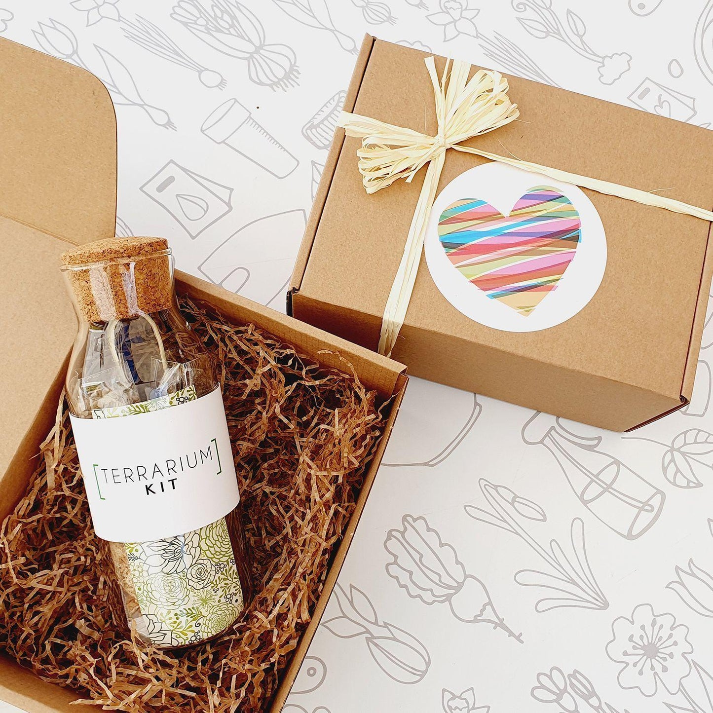 Zestaw do montażu pionowego terrarium, idealny prezent Garden Pocket