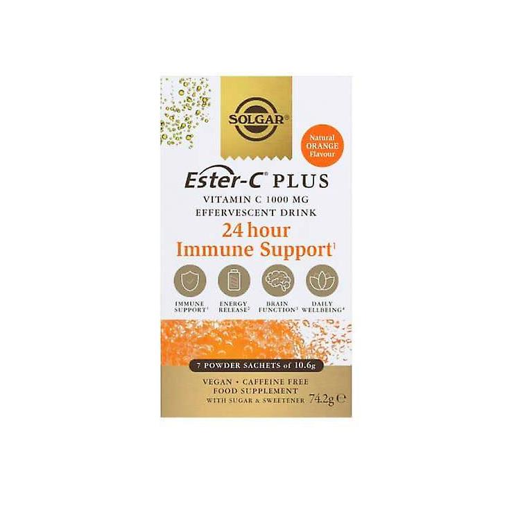 Bruisende Ester-C 1000 mg Solgar 21 zakjes