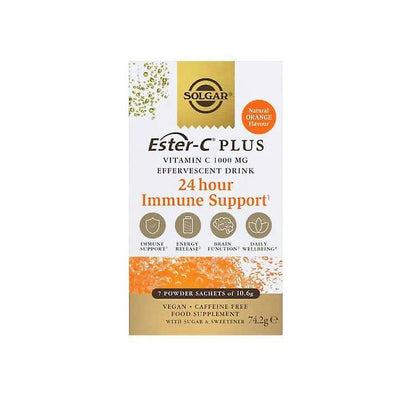 Bruisende Ester-C 1000 mg Solgar 21 zakjes
