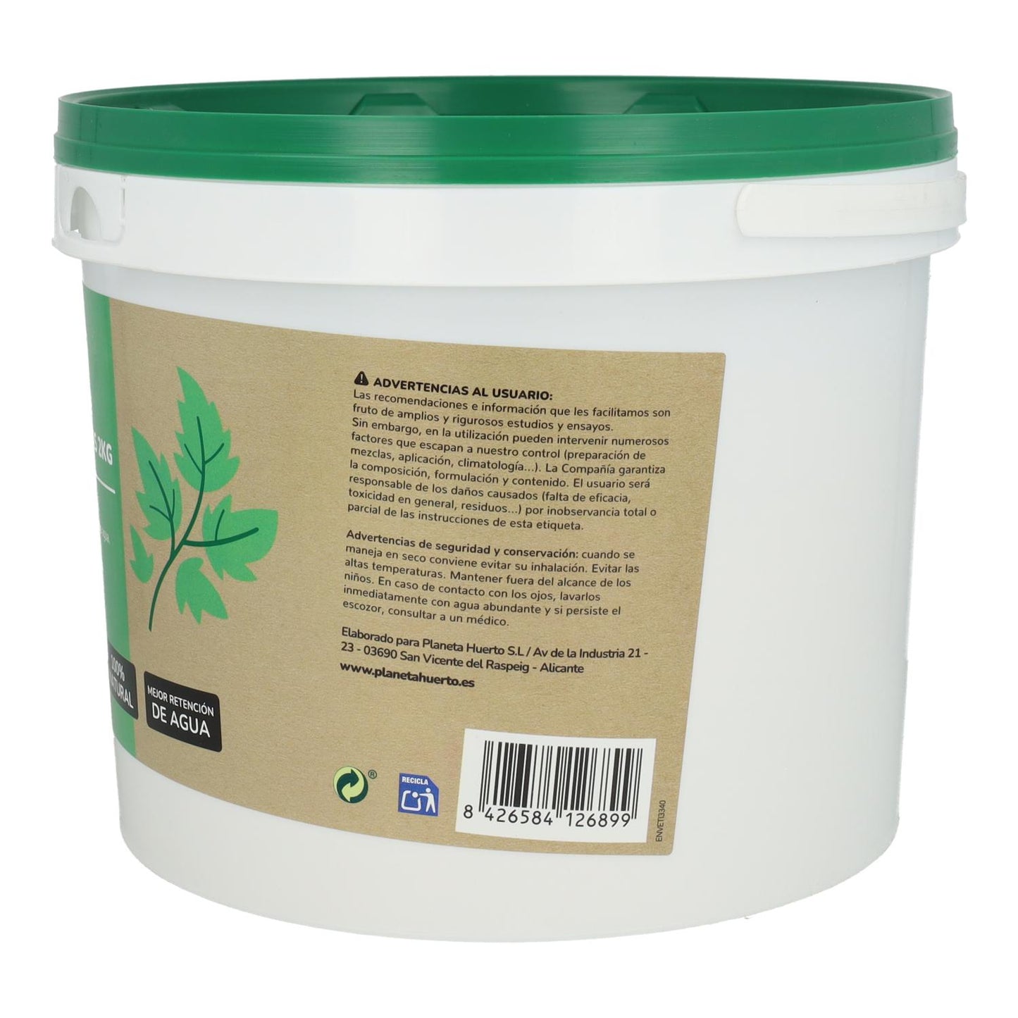 Lot de 3 terre de diatomées Planeta Huerto 2 kg