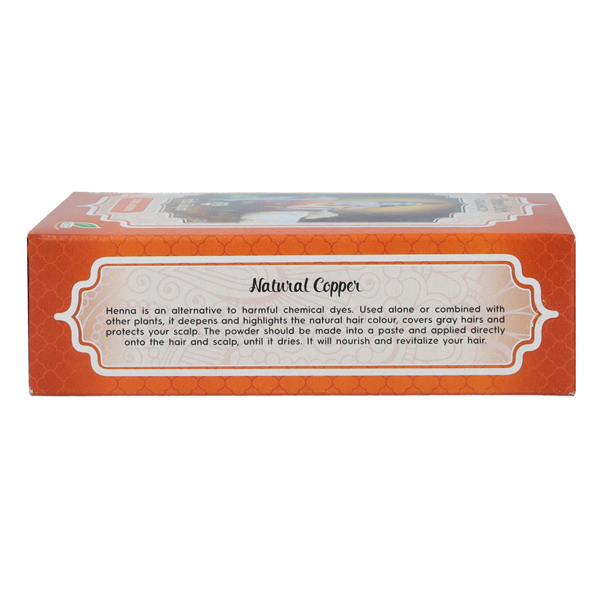 Kopparfärgat hennapulver, Radhe Shyam, 100 g