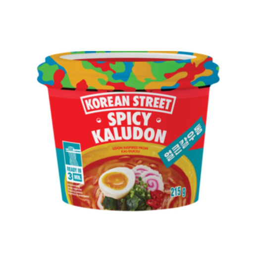 Fideos instantáneos, Ra Udong, picante, Korean Street 215 g
