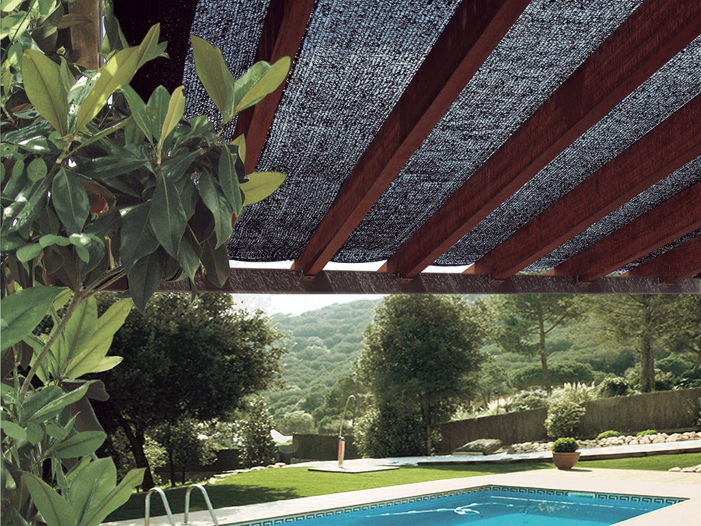 Sonnenschutznetz Sun Net 70 % Nortene schwarz 3 x 4 m
